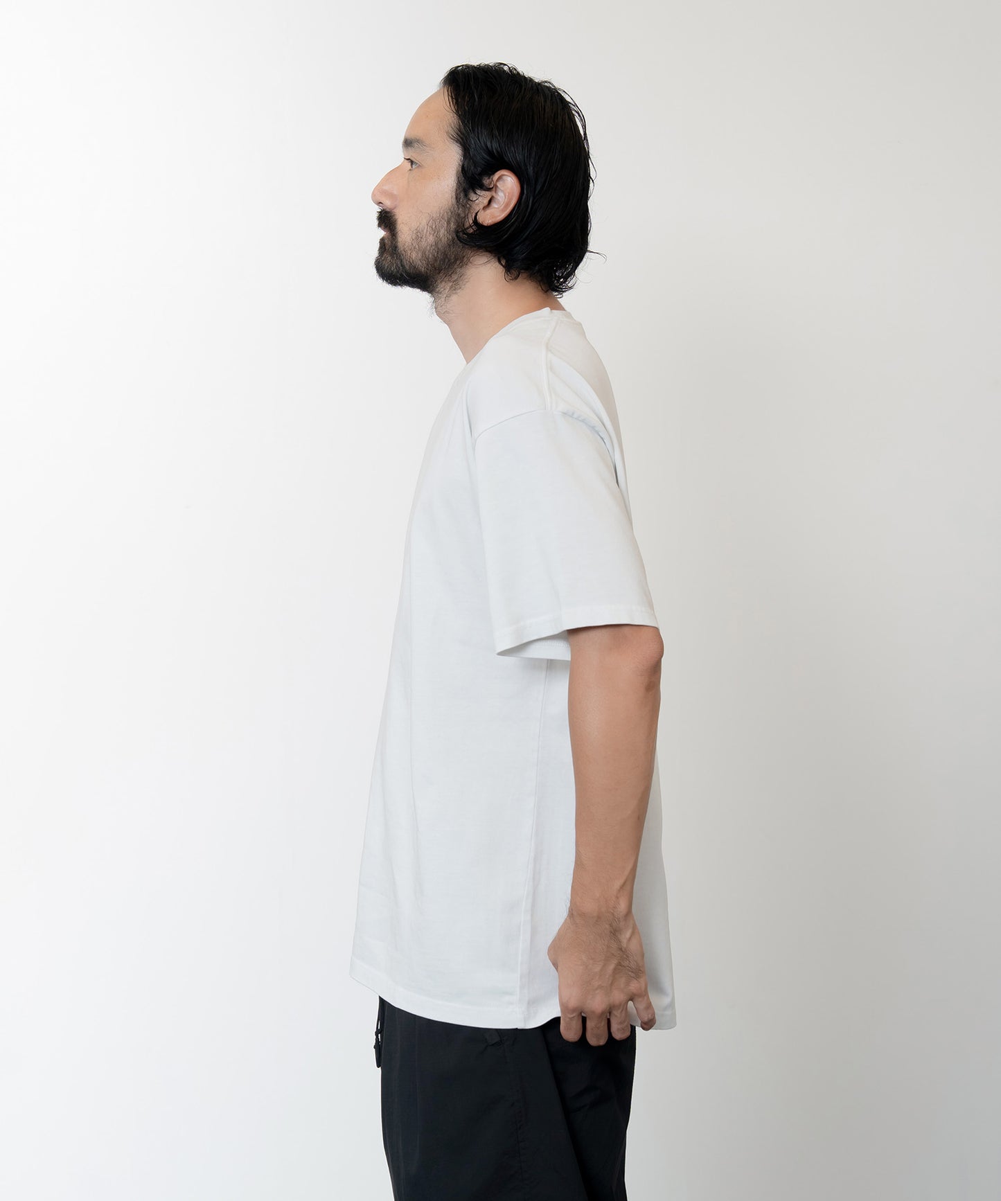 Heavy Crewneck Pigment Dye T-Shirt / OFF-WHITE