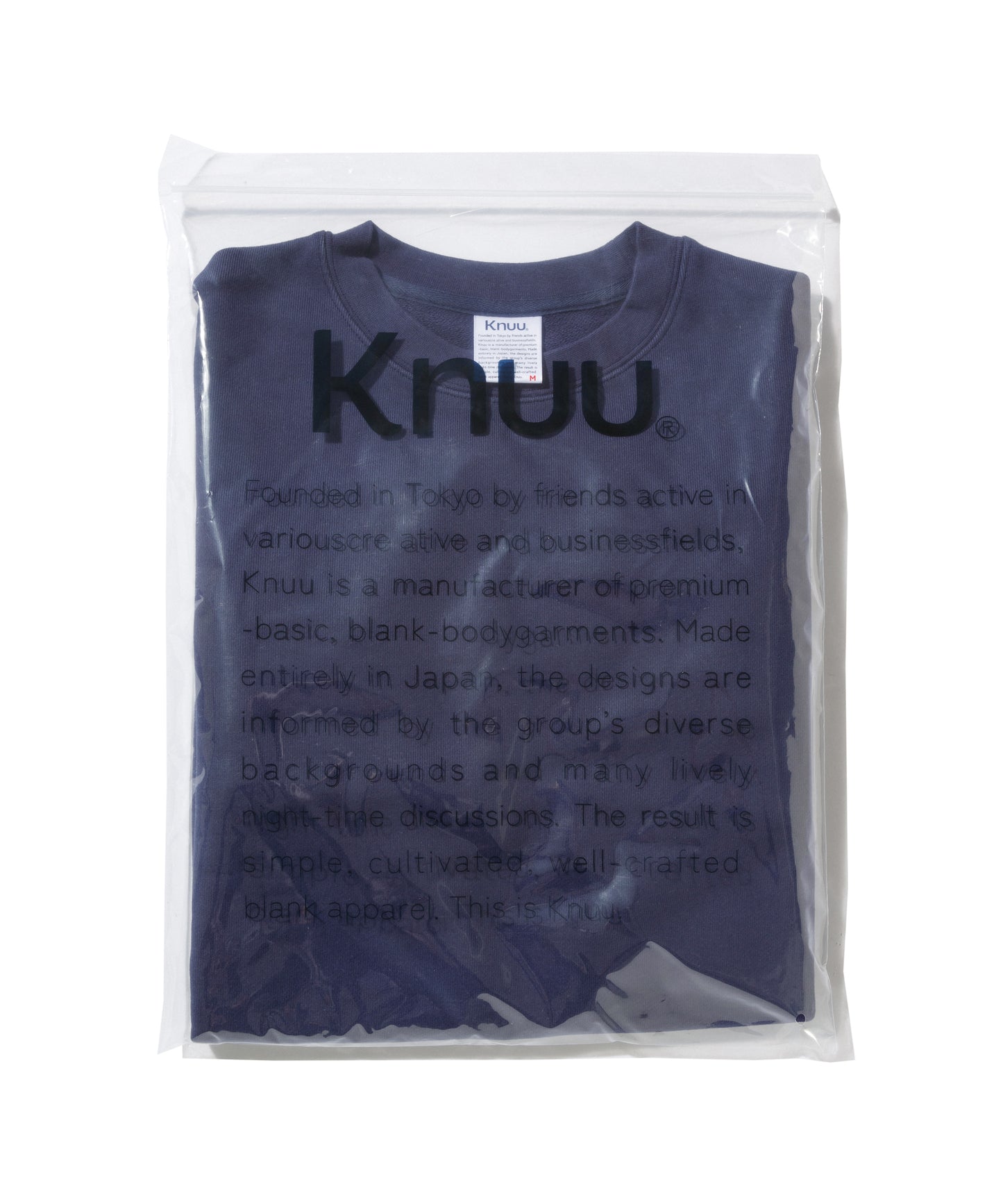 Small Logo Heavy Crewneck Sweatshirt / BLACK