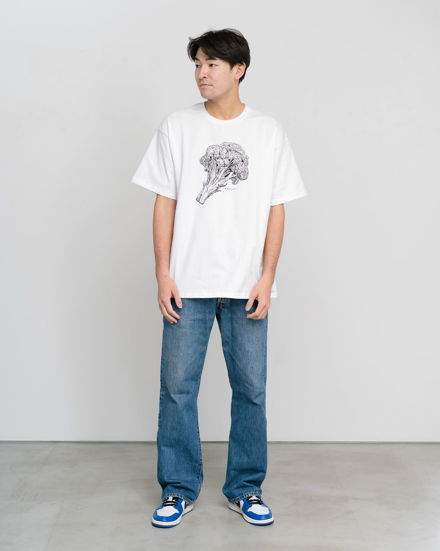 Broccoli T-Shirt / WHITE