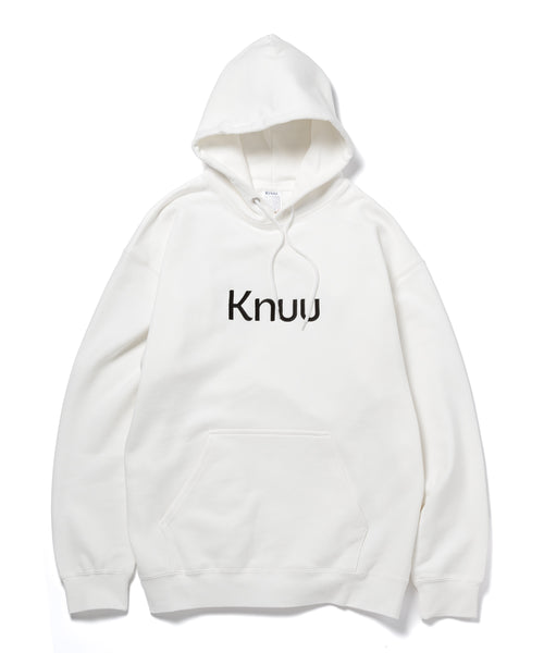 Big Logo Heavy Hooded Sweatshirt / WHITE - WHITE