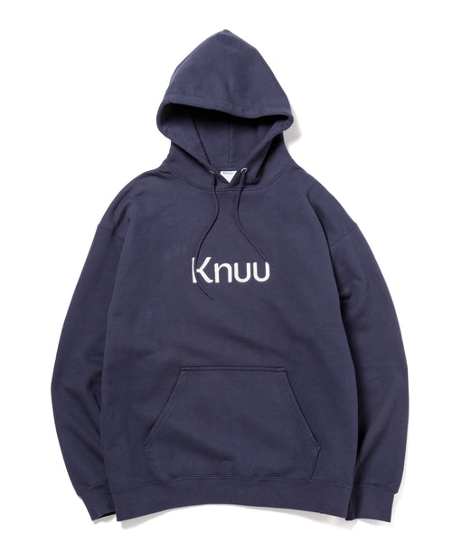 Big Logo Heavy Hooded Sweatshirt / NAVY - NAVY