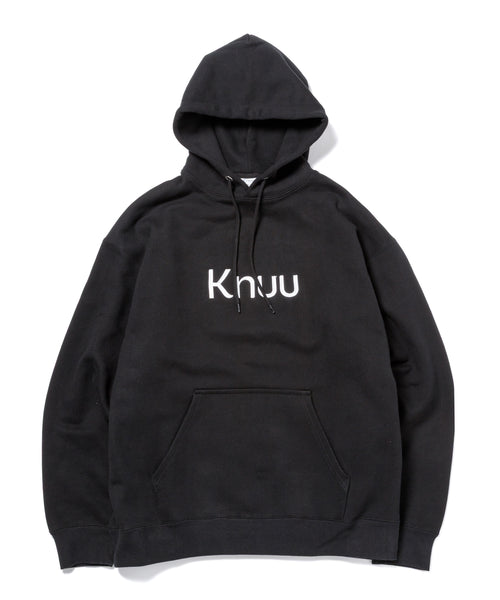 Big Logo Heavy Hooded Sweatshirt / BLACK - BLACK