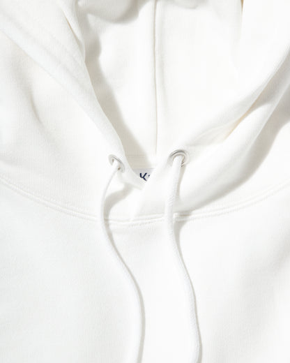 Heavy Hooded Sweatshirt / WHITE