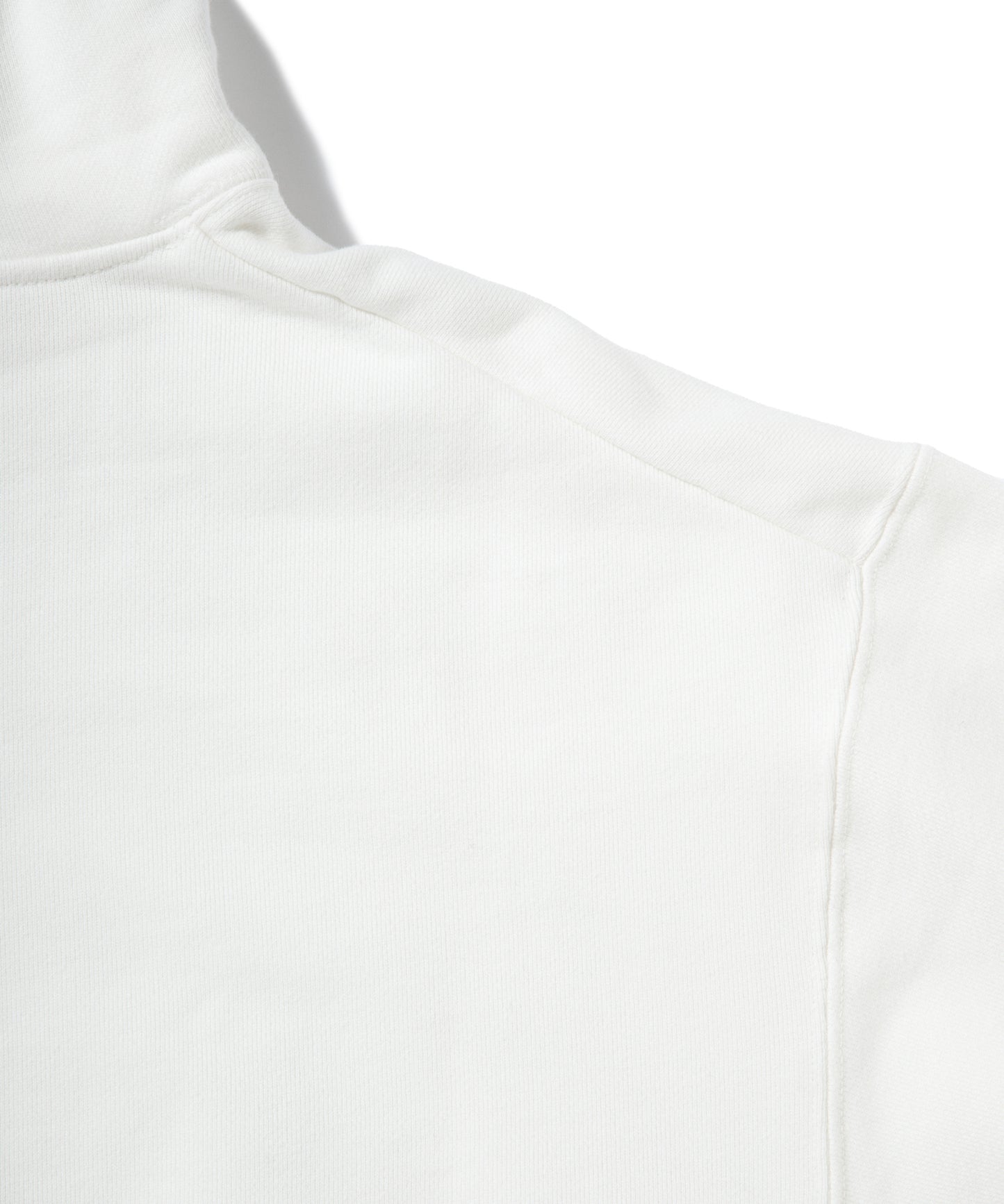 Big Logo Heavy Hooded Sweatshirt / WHITE