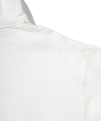 Big Logo Heavy Hooded Sweatshirt / WHITE