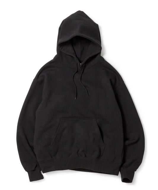 Heavy Hooded Sweatshirt / BLACK