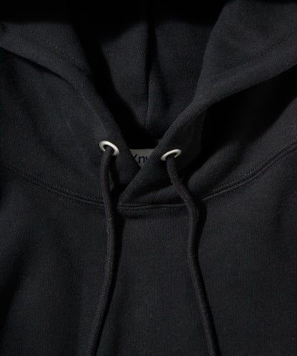 Heavy Hooded Sweatshirt / BLACK