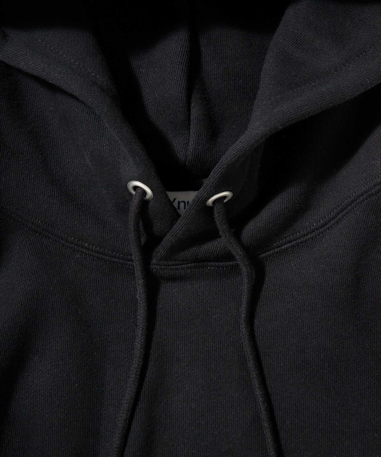 Big Logo Heavy Hooded Sweatshirt / BLACK