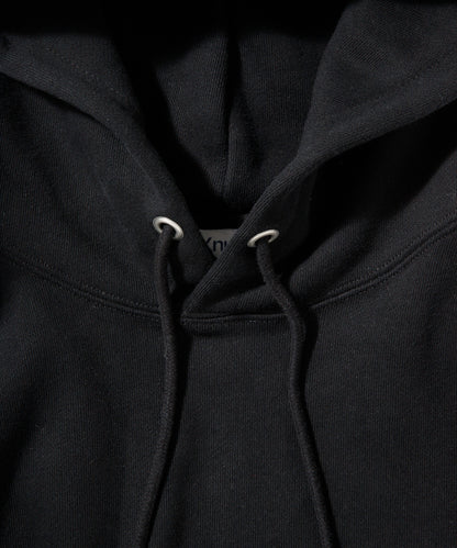 Big Logo Heavy Hooded Sweatshirt / BLACK
