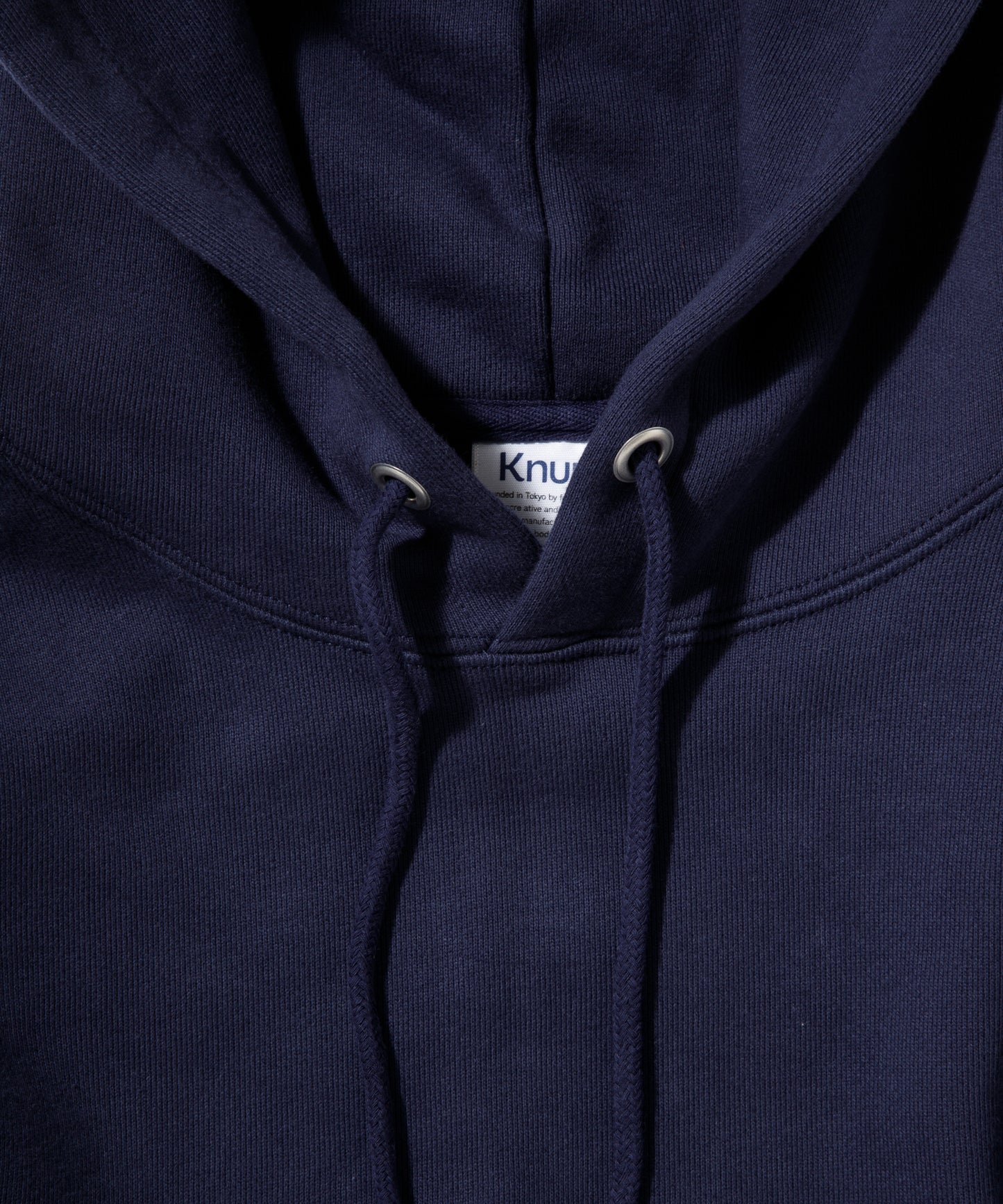 Big Logo Heavy Hooded Sweatshirt / NAVY