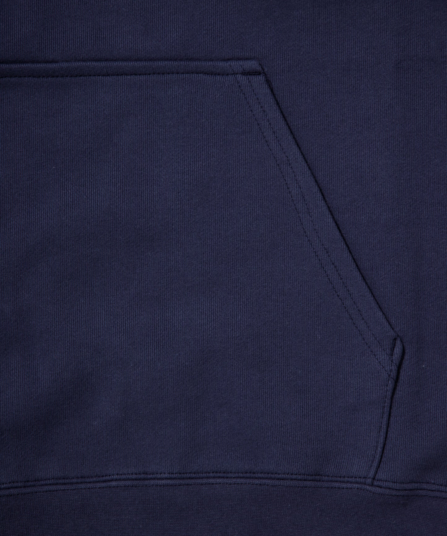 Big Logo Heavy Hooded Sweatshirt / NAVY