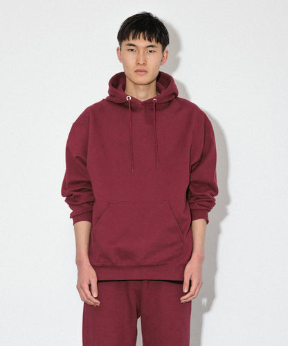 Heavy Hooded Sweatshirt / MAROON