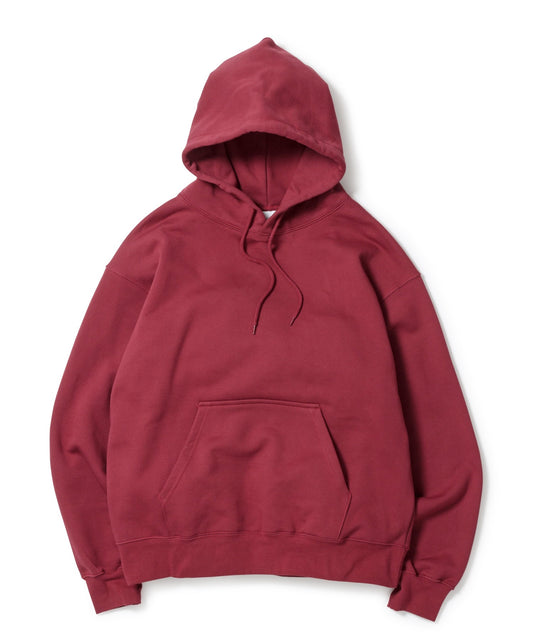 Heavy Hooded Sweatshirt / MAROON