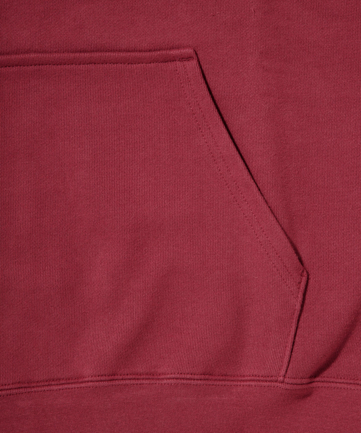 Heavy Hooded Sweatshirt / MAROON