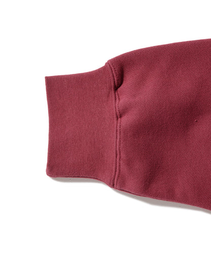 Heavy Hooded Sweatshirt / MAROON