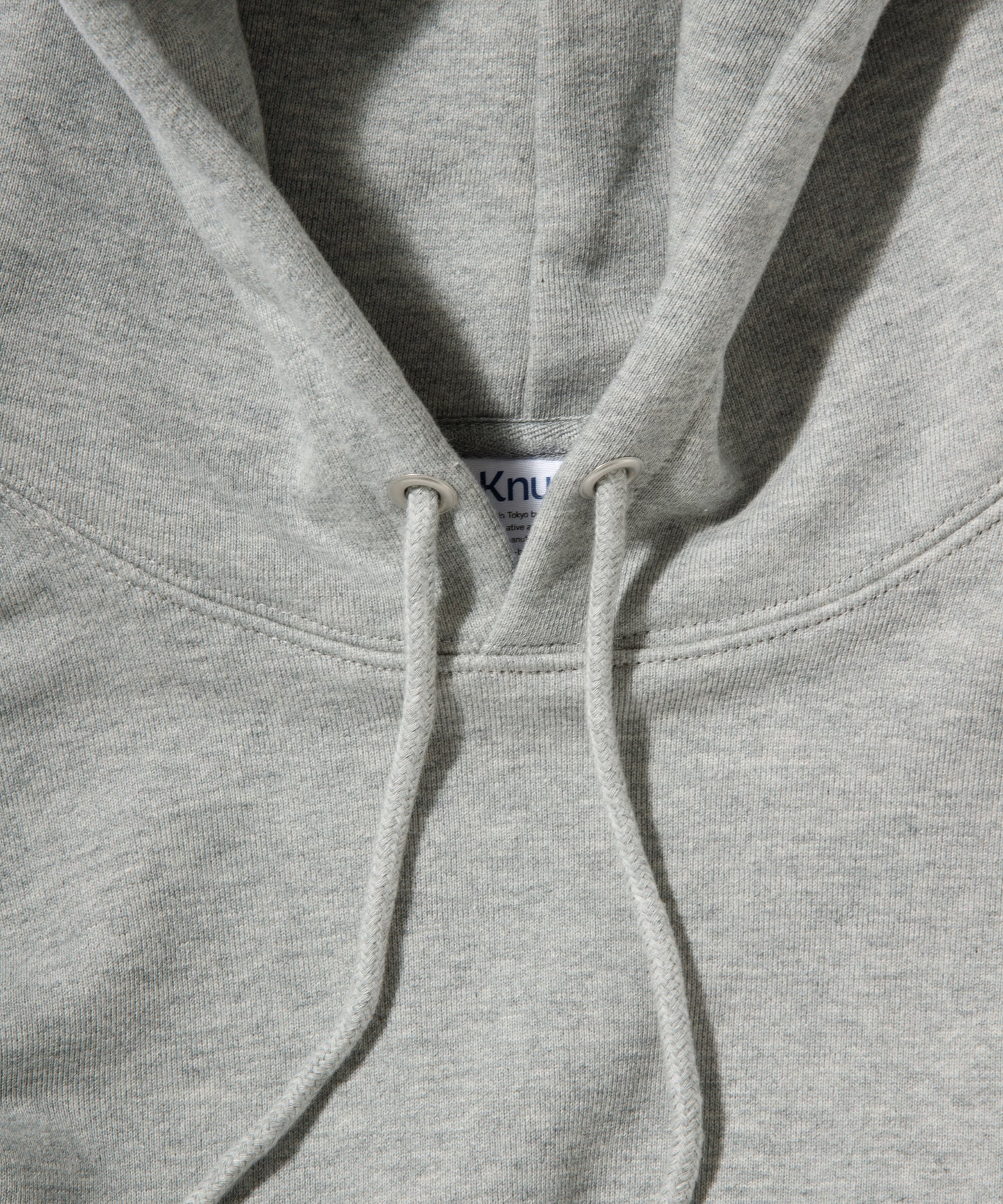 Heavy Hooded Sweatshirt / HEATHER GRAY