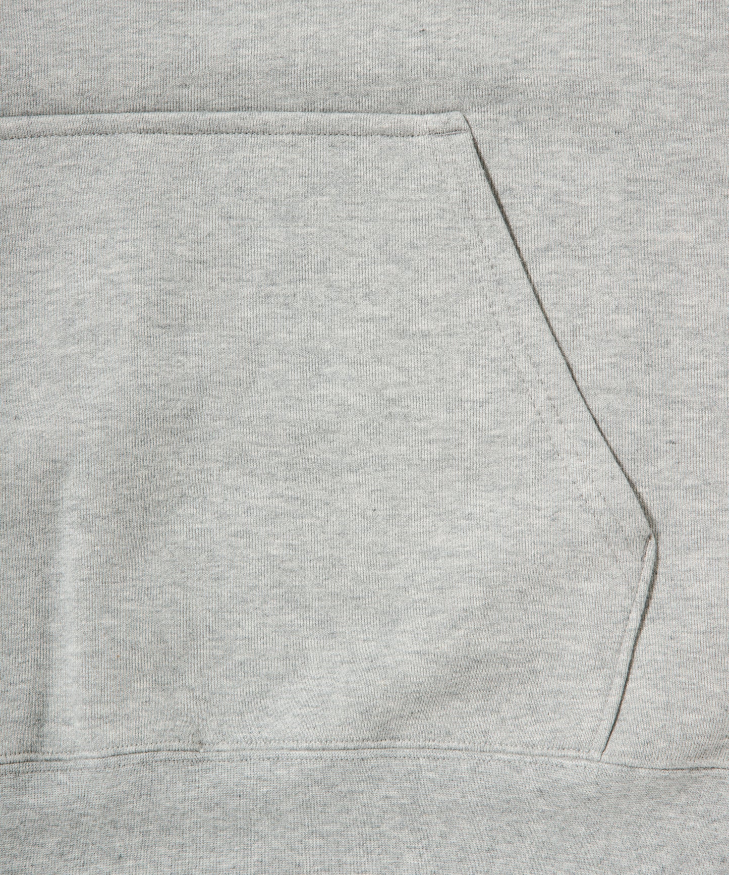 Heavy Hooded Sweatshirt / HEATHER GRAY