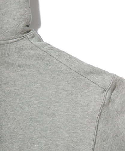 Big Logo Heavy Hooded Sweatshirt / HEATHER GRAY