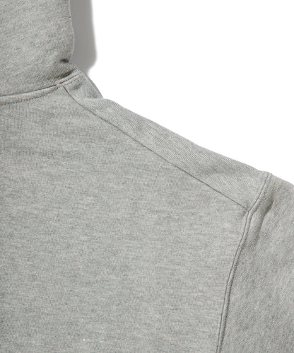 Heavy Hooded Sweatshirt / HEATHER GRAY