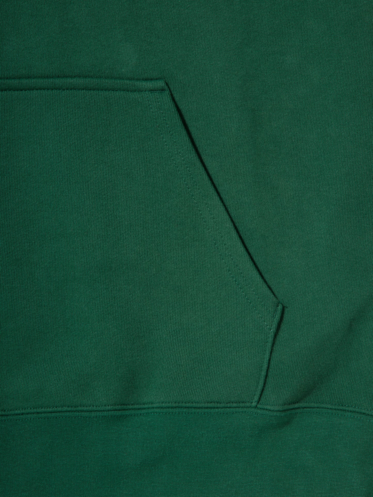 Heavy Hooded Sweatshirt / GREEN