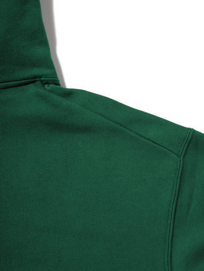 Heavy Hooded Sweatshirt / GREEN