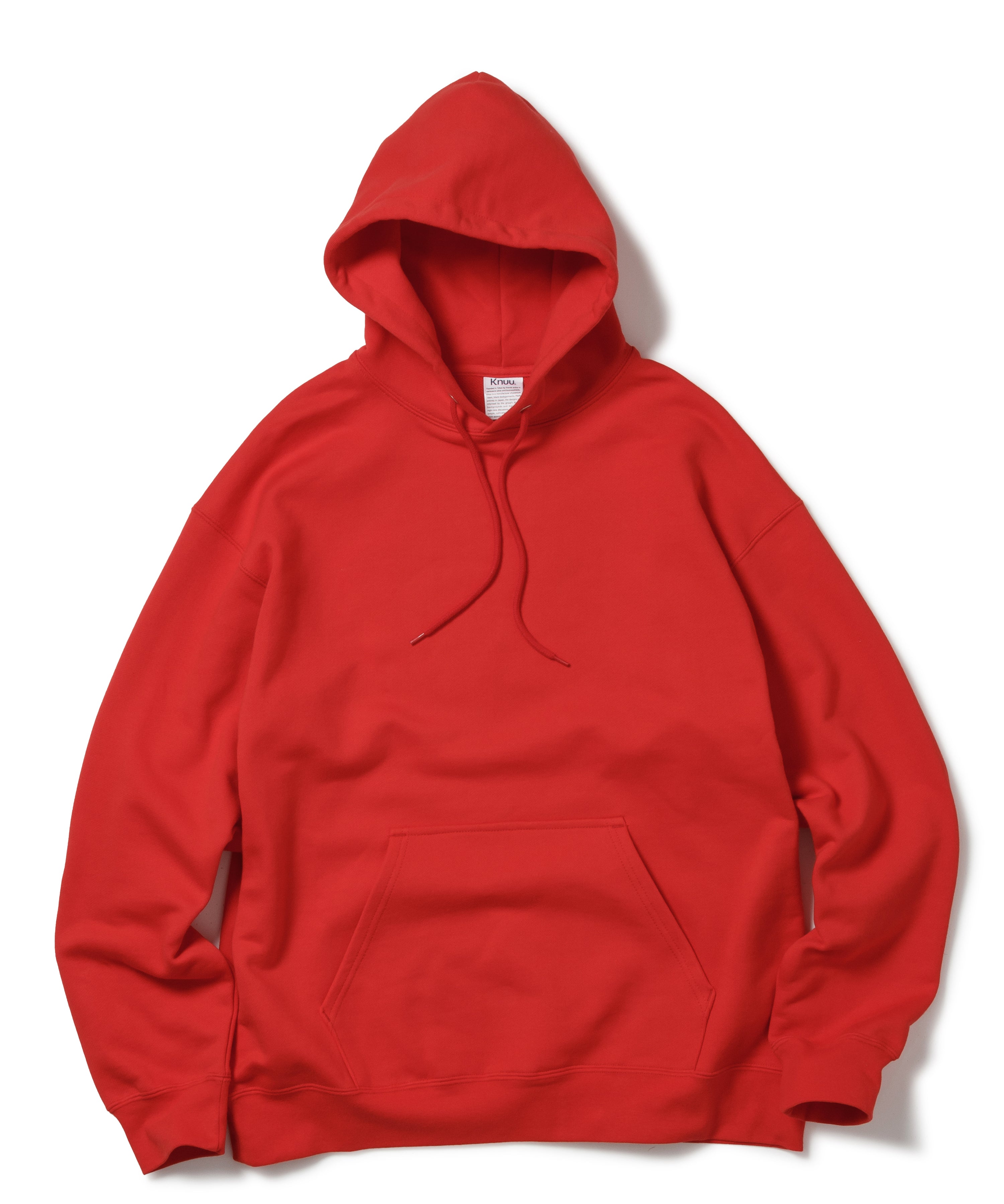 Heavy Hooded Sweatshirt / RED (LIMITED COLOR)