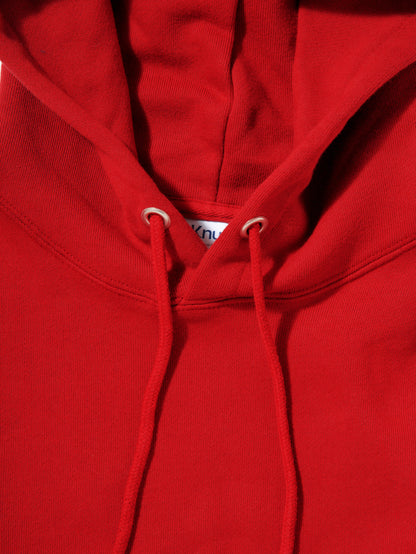 Heavy Hooded Sweatshirt / RED