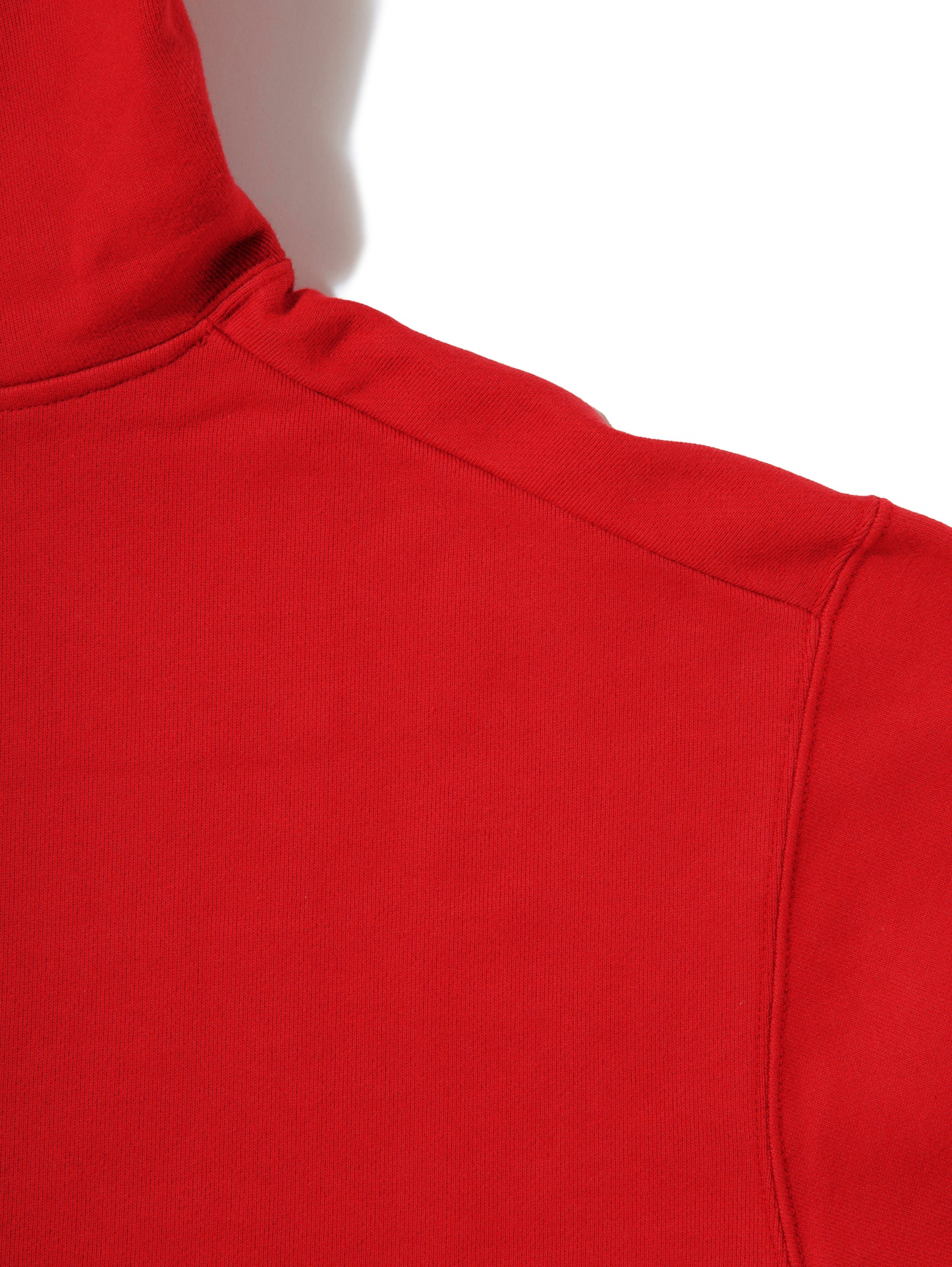 Heavy Hooded Sweatshirt / RED