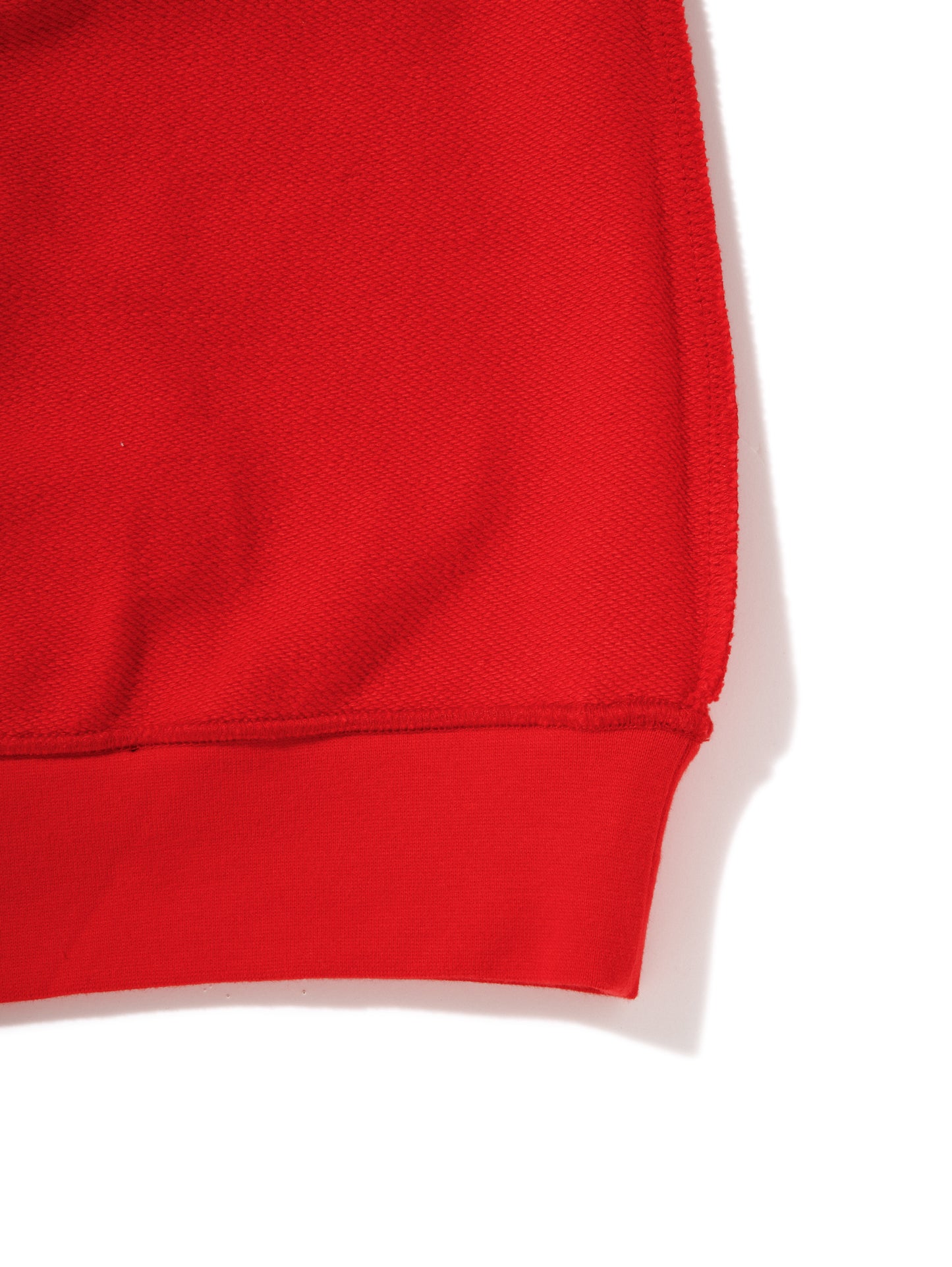 Heavy Hooded Sweatshirt / RED