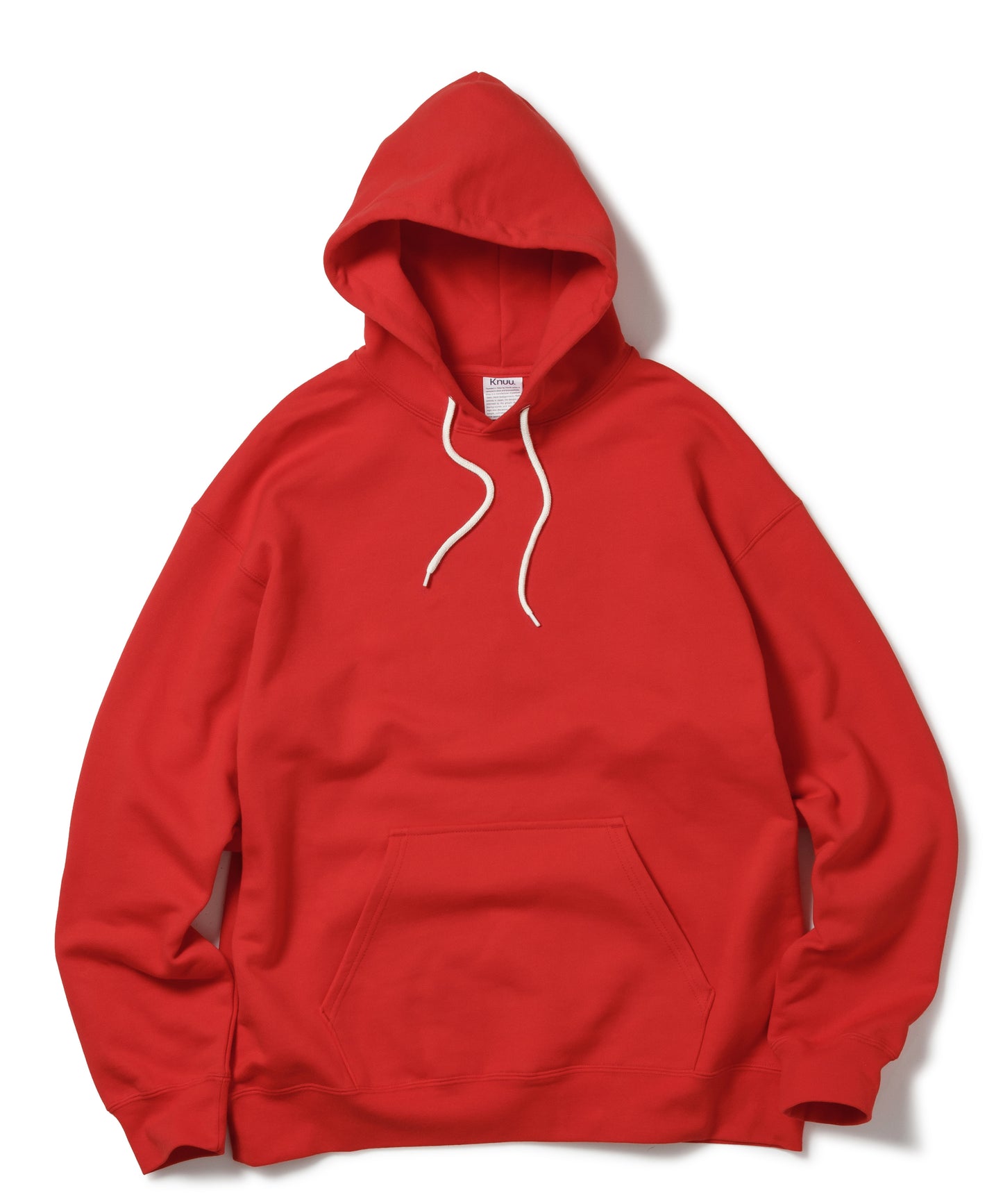 Heavy Hooded Sweatshirt / RED