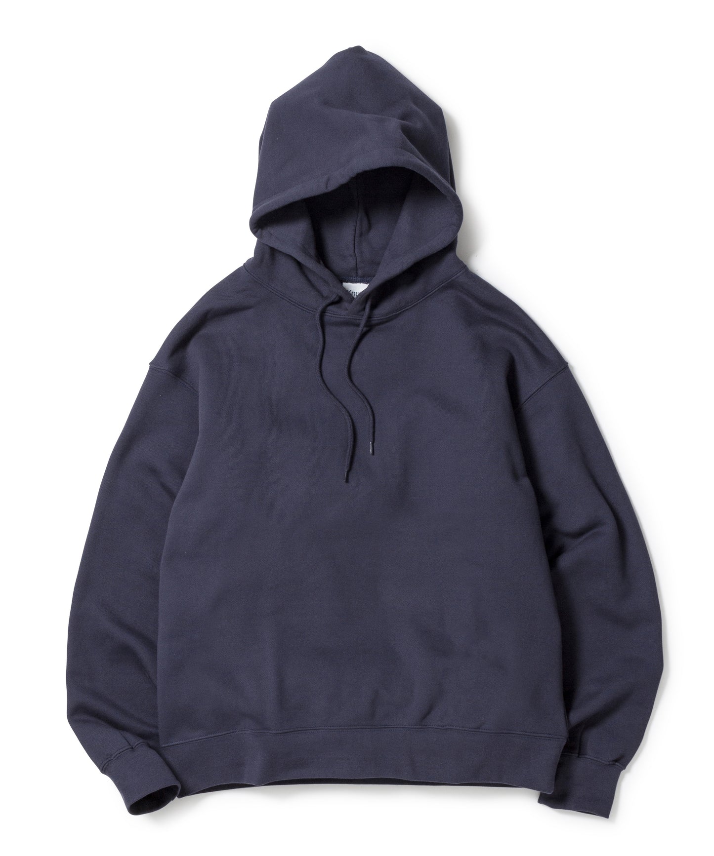 Heavy Hooded Sweatshirt - Seam Pocket / NAVY