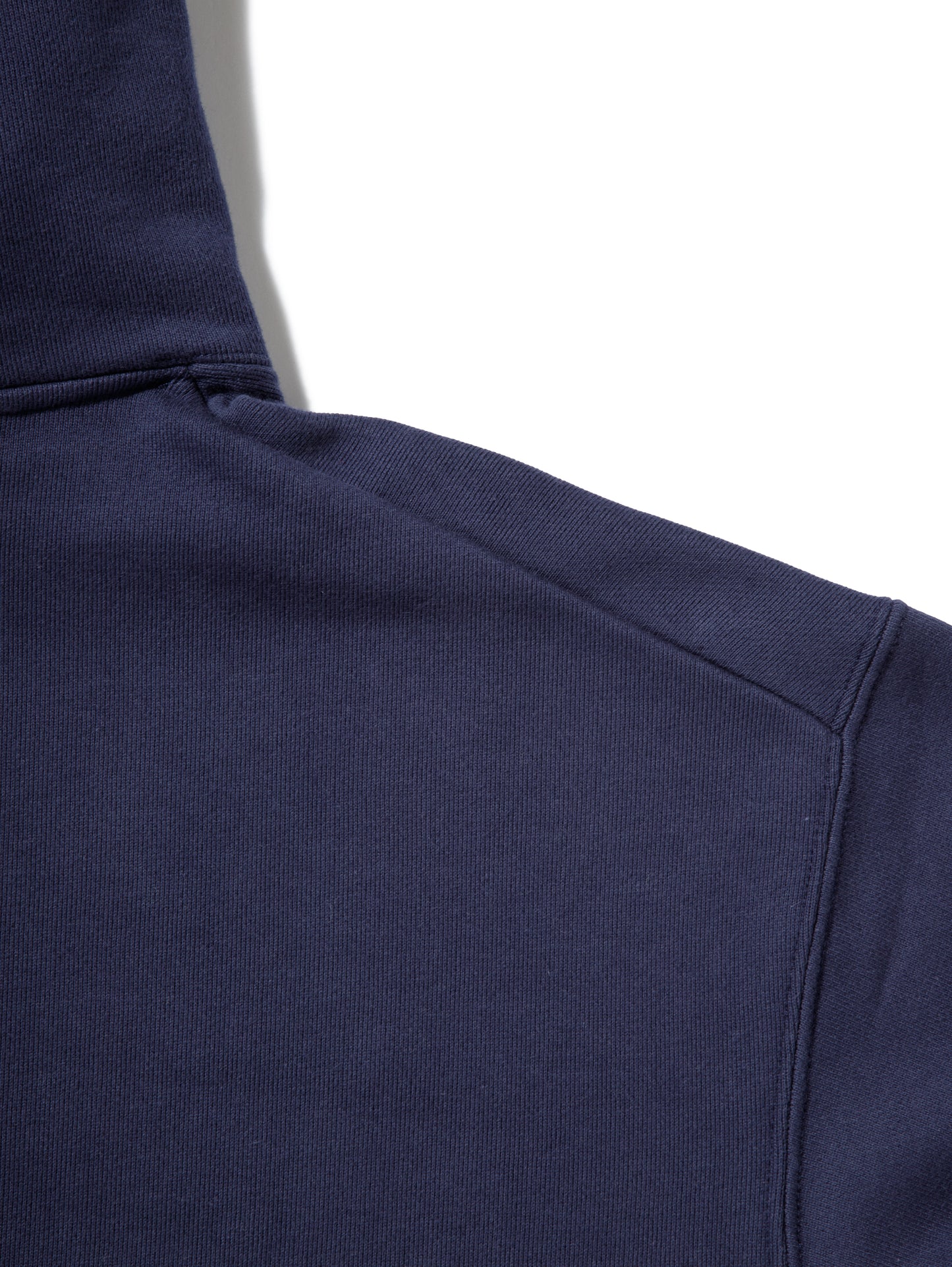 Heavy Hooded Sweatshirt - Seam Pocket / NAVY