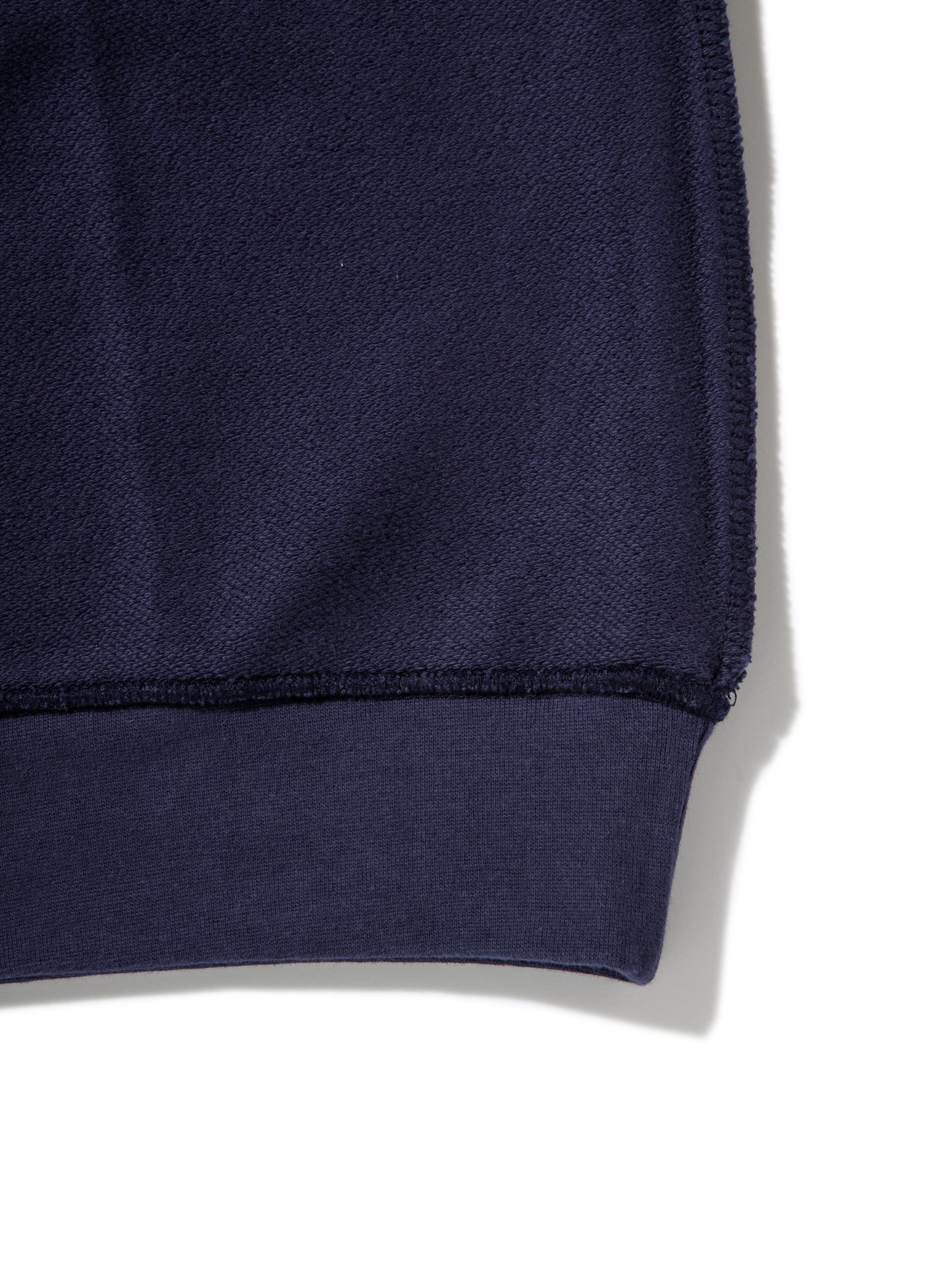 Heavy Hooded Sweatshirt - Seam Pocket / NAVY