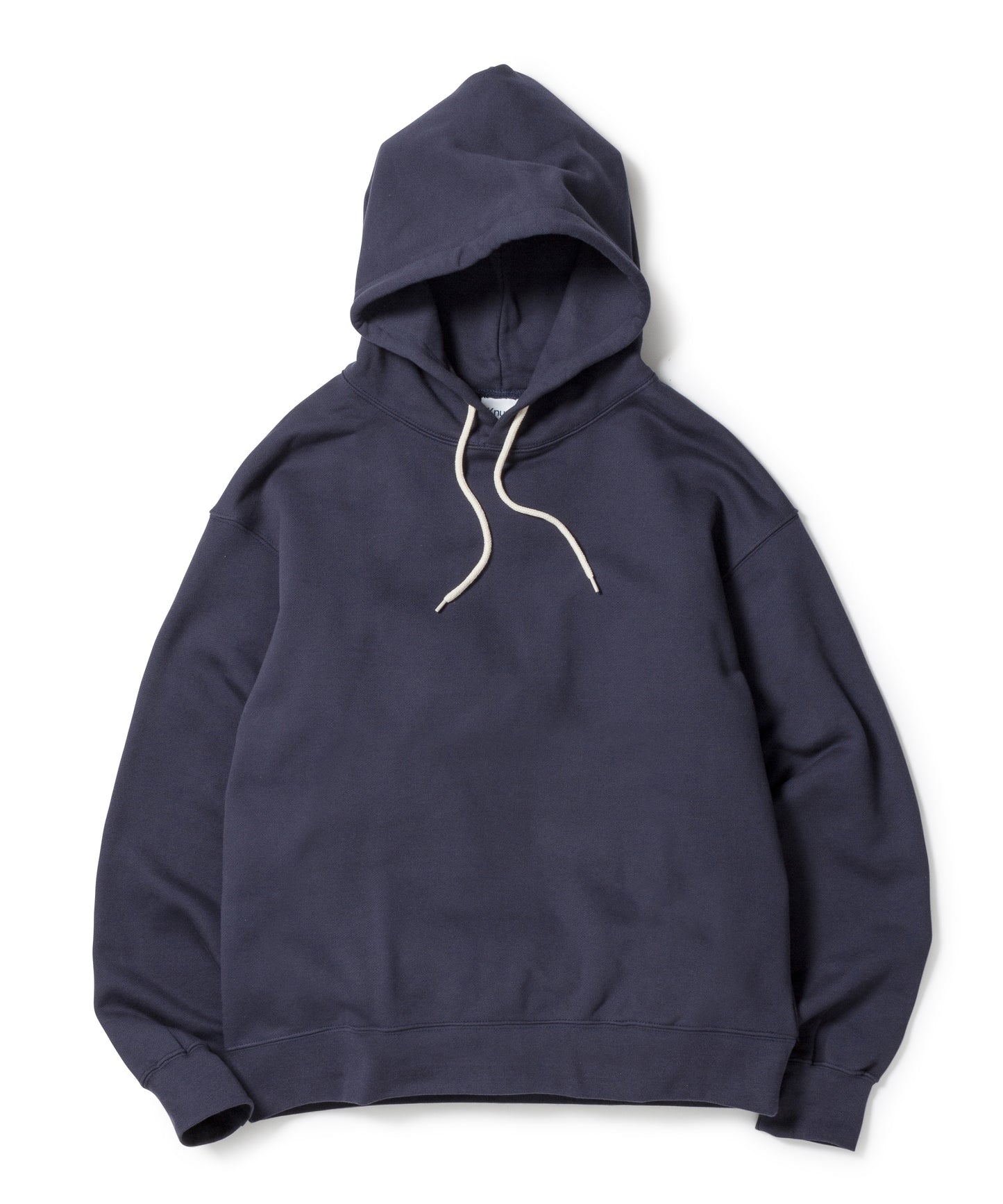 Heavy Hooded Sweatshirt - Seam Pocket / NAVY