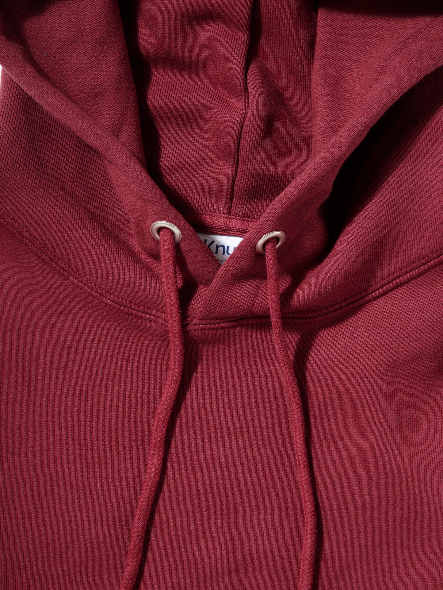 Heavy Hooded Sweatshirt - Seam Pocket / MAROON