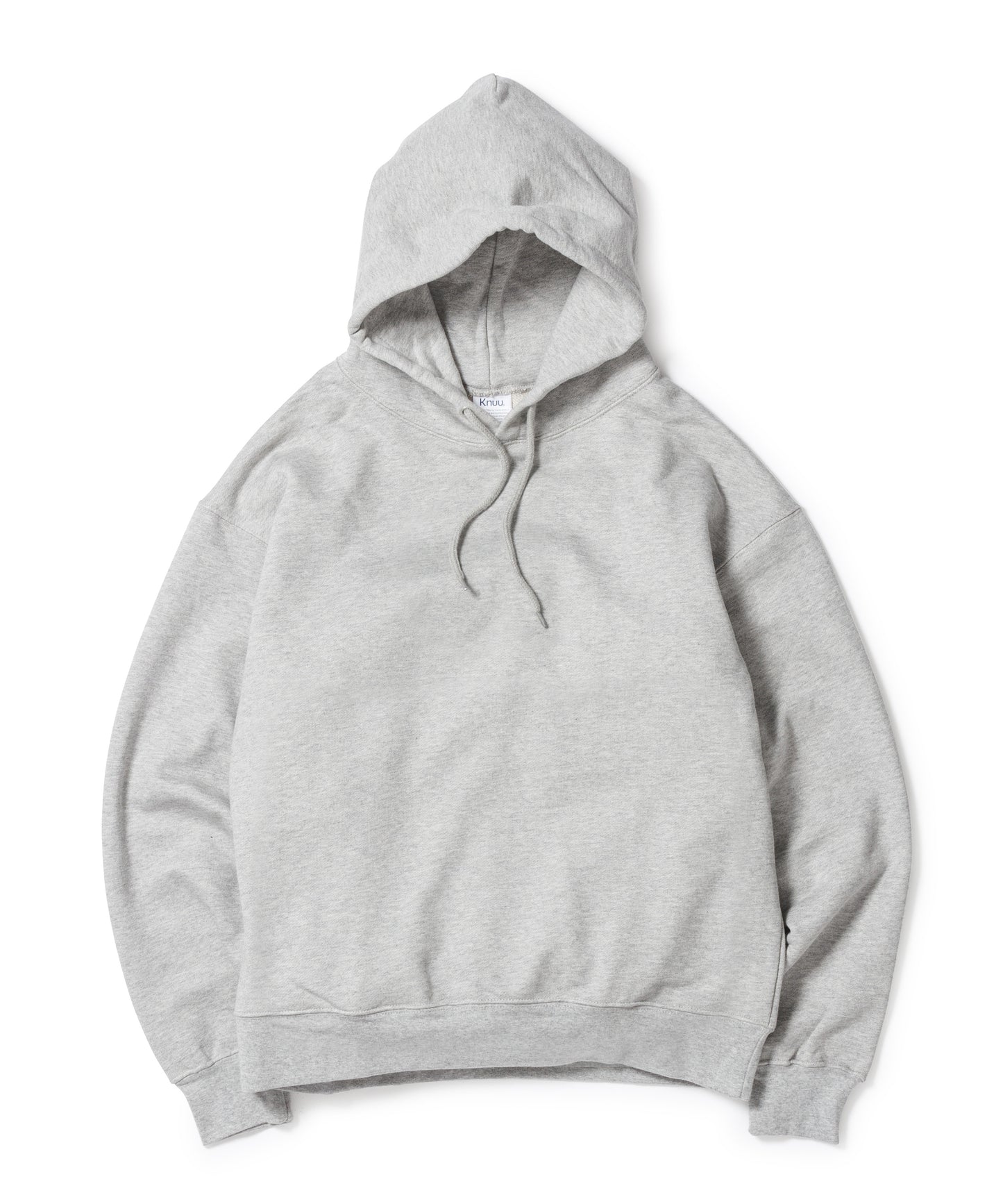 Heavy Hooded Sweatshirt - Seam Pocket / HEATHER GRAY