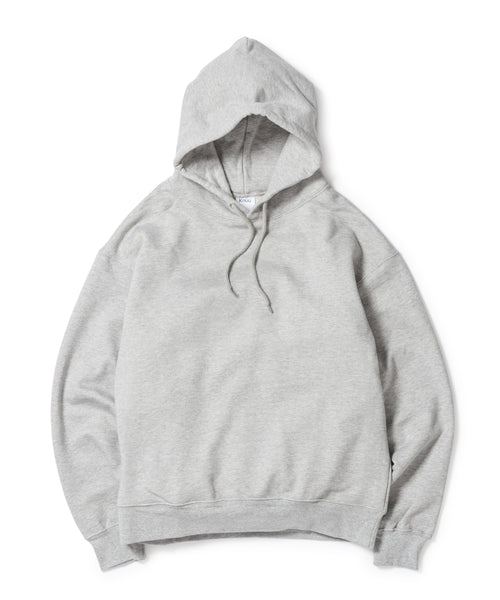 Heavy Hooded Sweatshirt - Seam Pocket / HEATHER GRAY - HEATHER GRAY