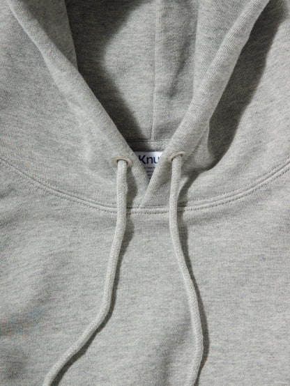 Heavy Hooded Sweatshirt - Seam Pocket / HEATHER GRAY