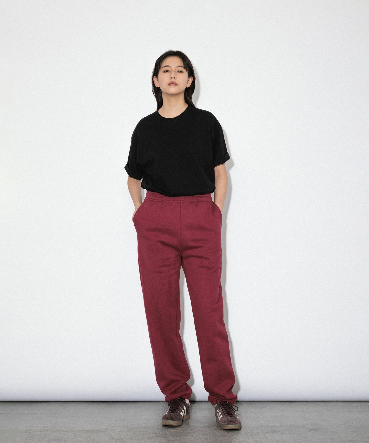 Heavy Sweatpants / MAROON