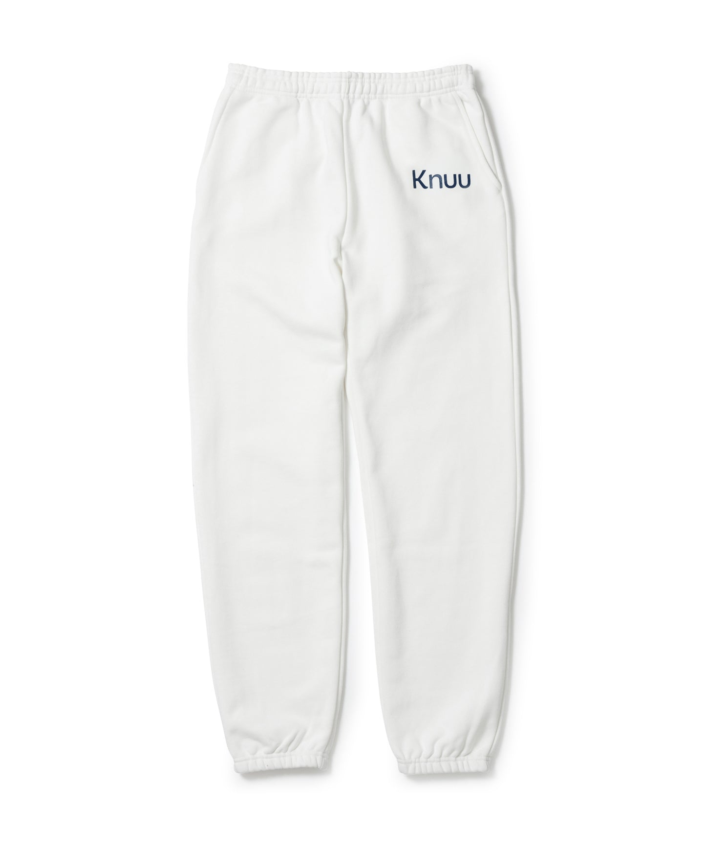 Logo Heavy Sweatpants / WHITE