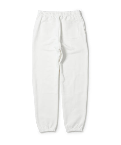 Logo Heavy Sweatpants / WHITE