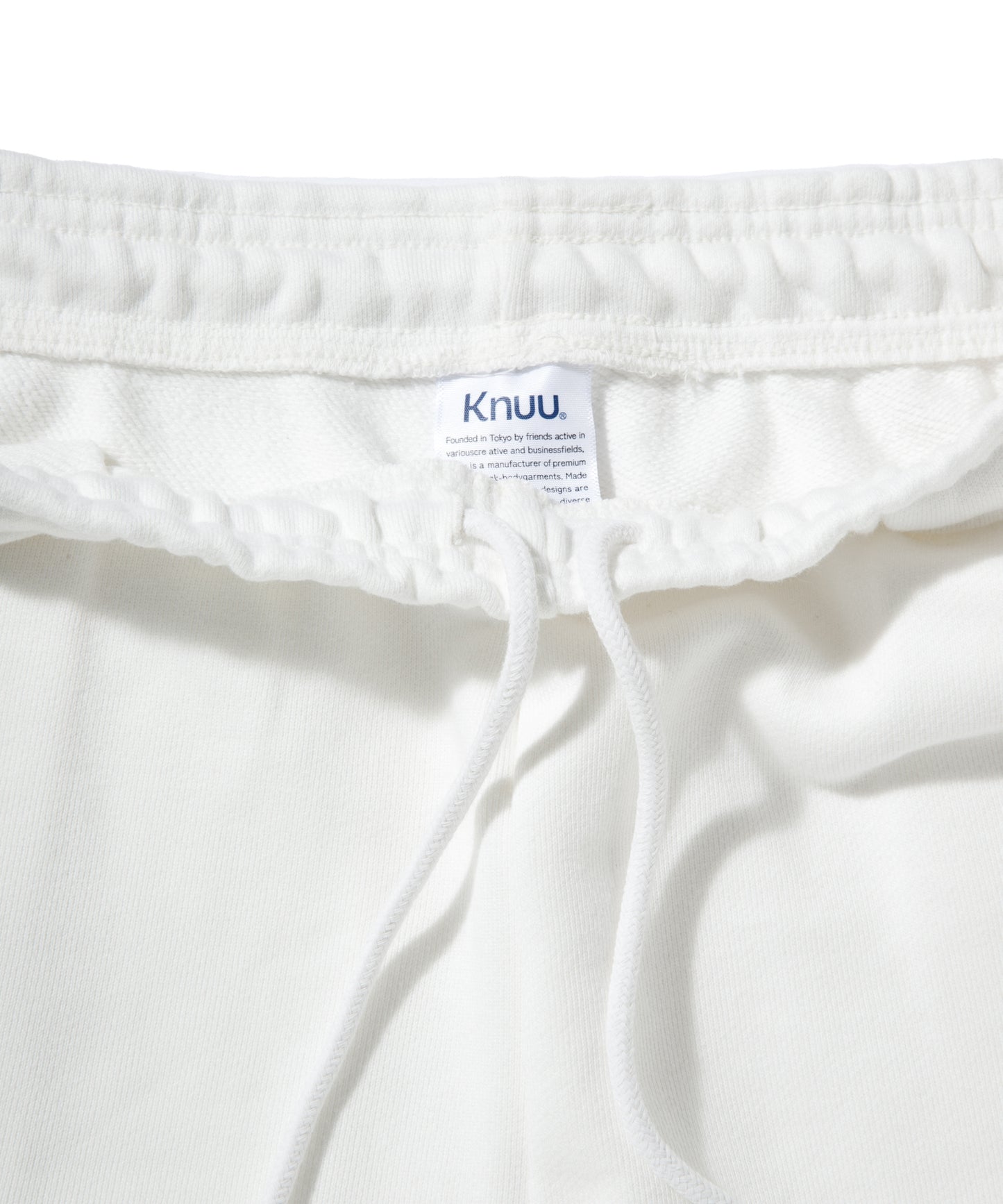 Logo Heavy Sweatpants / WHITE