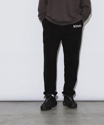 Logo Heavy Sweatpants / BLACK