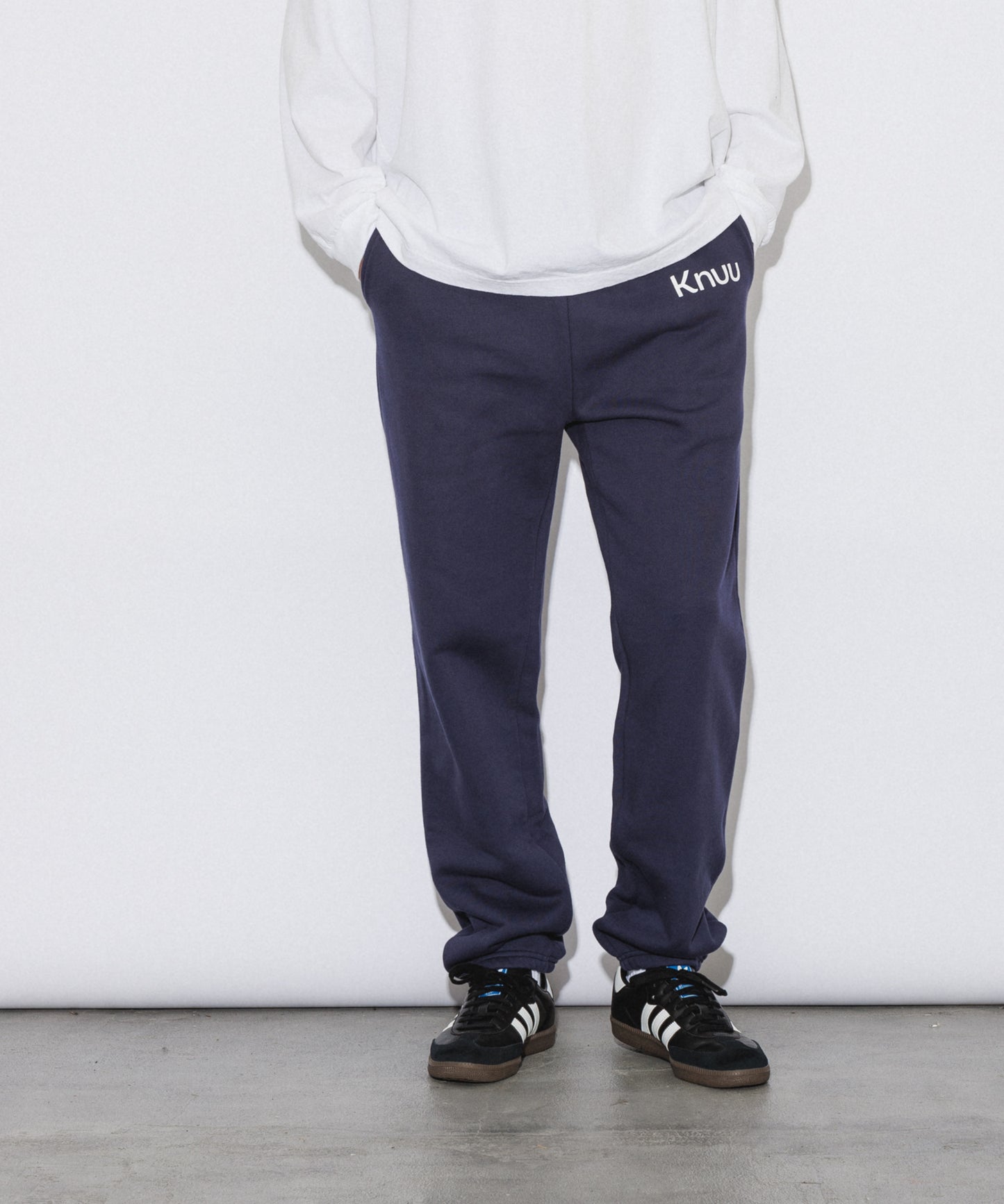 Logo Heavy Sweatpants / NAVY