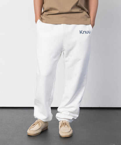 Logo Heavy Sweatpants / WHITE