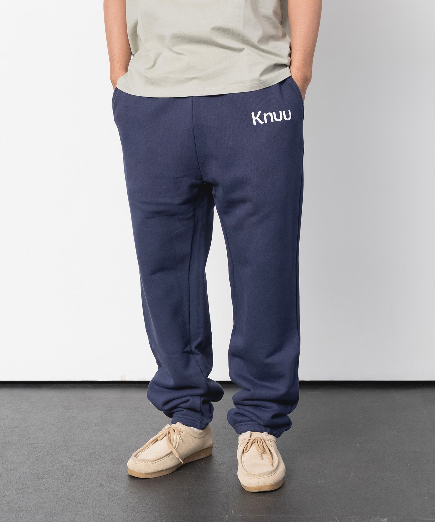 Logo Heavy Sweatpants / NAVY