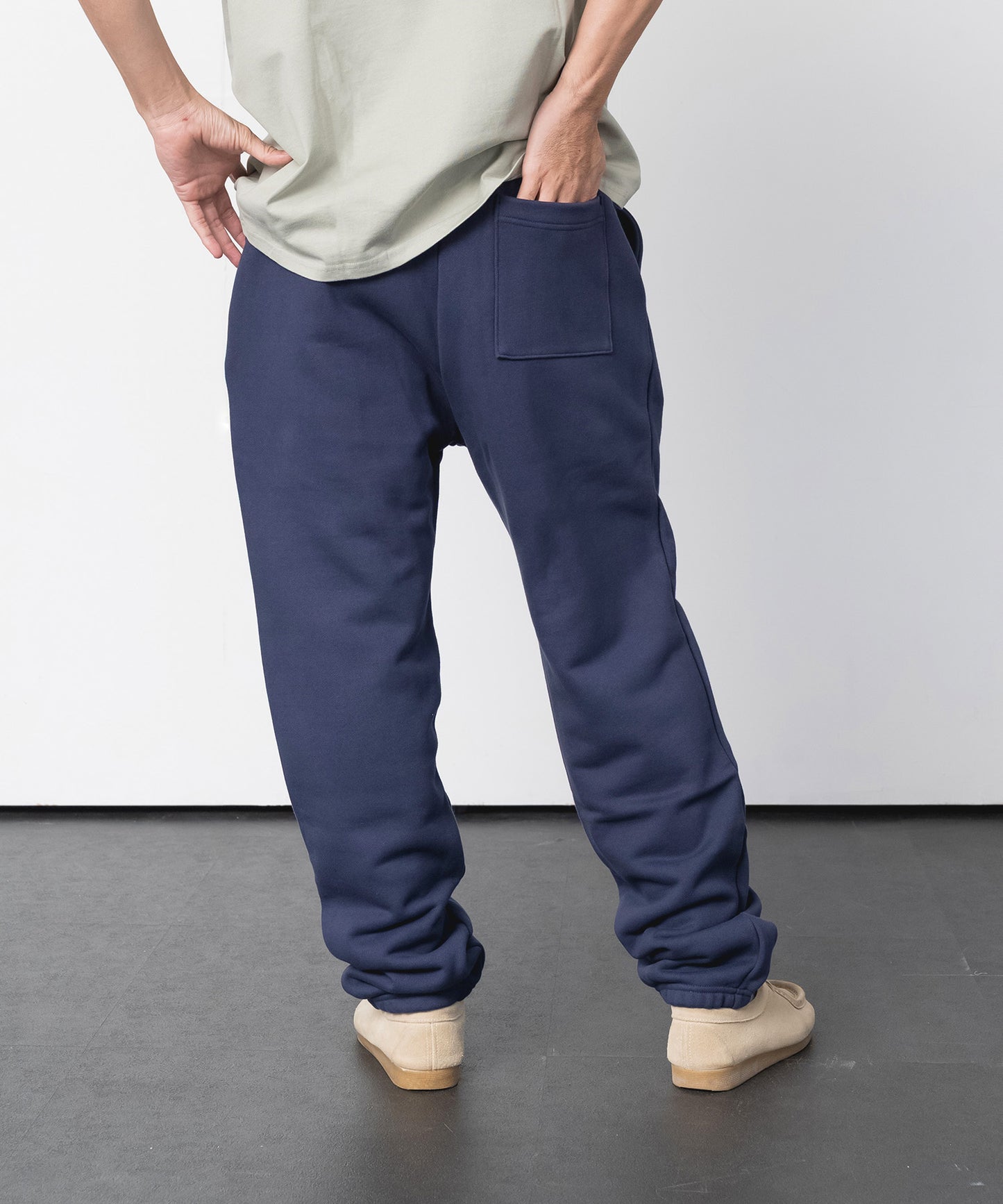 Logo Heavy Sweatpants / NAVY
