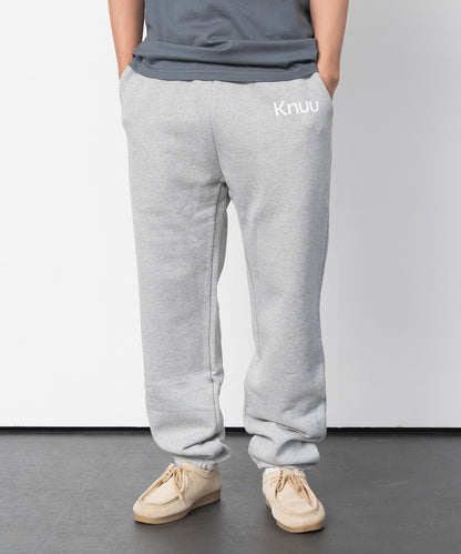 Logo Heavy Sweatpants / HEATHER GRAY