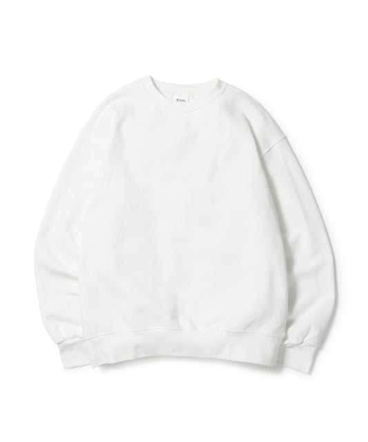 Heavy Crewneck Sweatshirt / WHITE