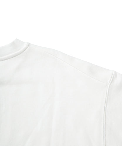 Small Logo Heavy Crewneck Sweatshirt / WHITE